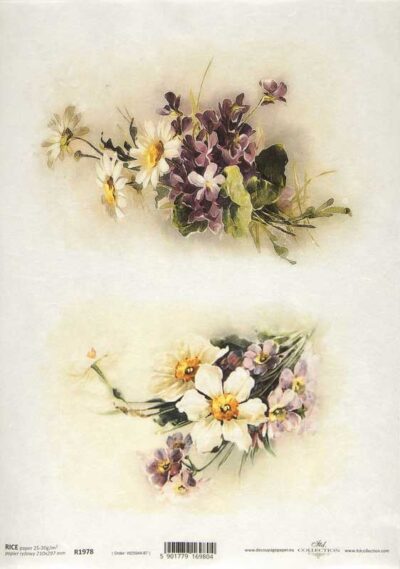 Rice Paper - Spring Flower Collection - R1978