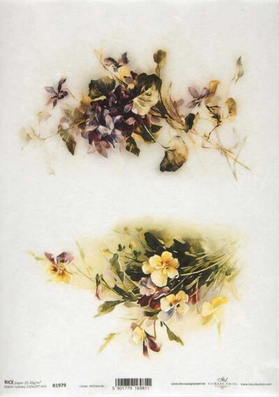 Rice Paper - Spring Flower Collection - R1979