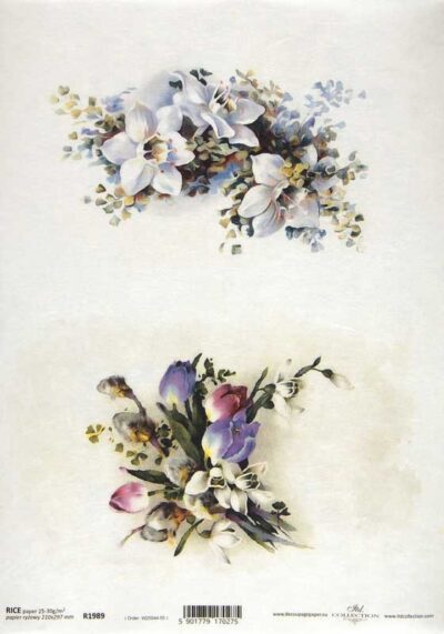 Rice Paper - Spring Flower Collection - R1989