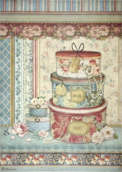 Rice Paper - Hat Boxes - DFSA4397