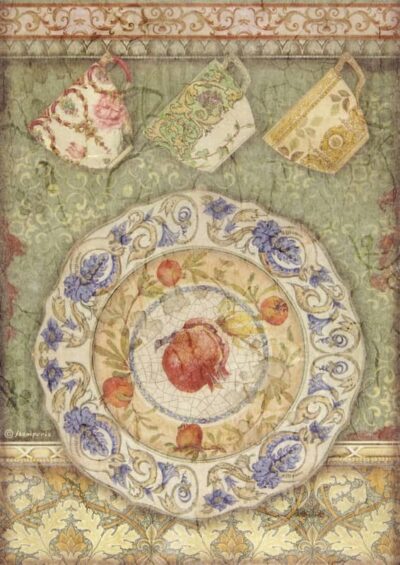 Rice Paper - Casa Granada plate and cups - DFSA4657