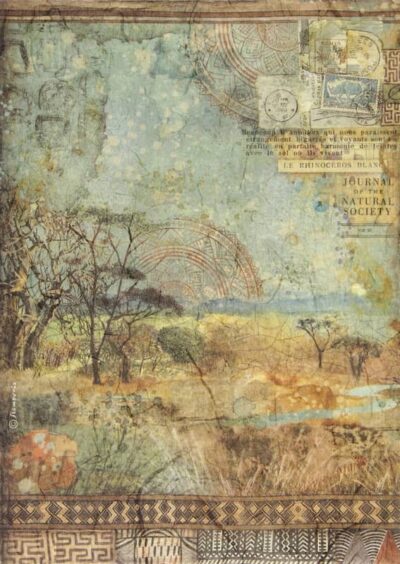 Rice Paper - Savana tree - DFSA4686
