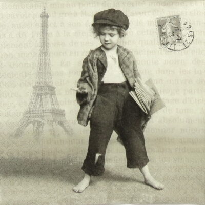 Lunch Napkins (20) - Newspaper Boy