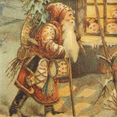 Paper Napkin - Santa
