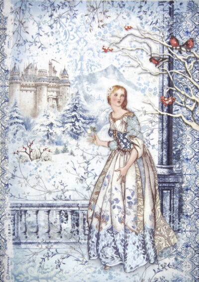 Rice Paper - Fairy In Snow - DFSA4489