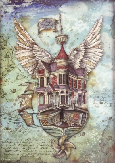 Rice Paper - Lady Vagabond flying ship - DFSA4521