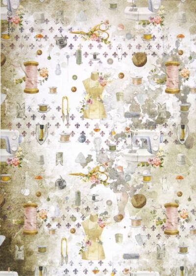 Rice Paper - Romantic Threads embellishment - DFSA4566