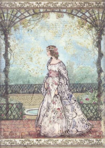 Rice Paper - Sleeping Beauty Princess - DFSA4571