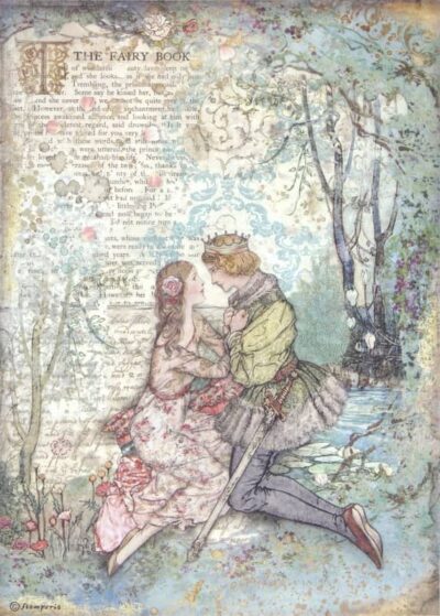 Rice Paper - Sleeping Beauty Lovers - DFSA4574