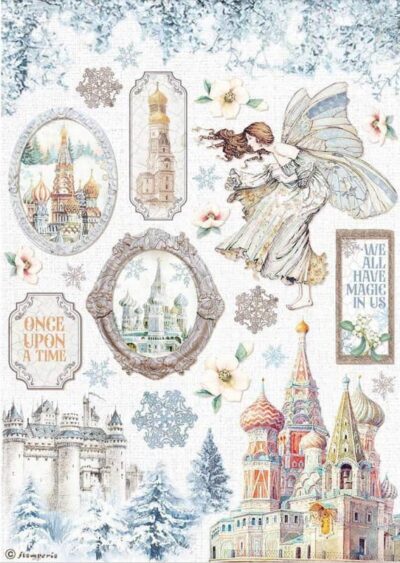 Rice Paper - Winter Tales Castle - DFSA4584