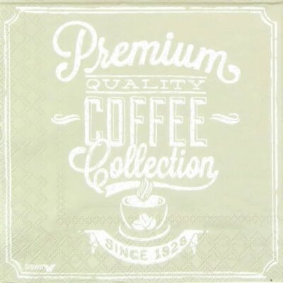 Single Decoupage Napkin - Primus Premium Coffee