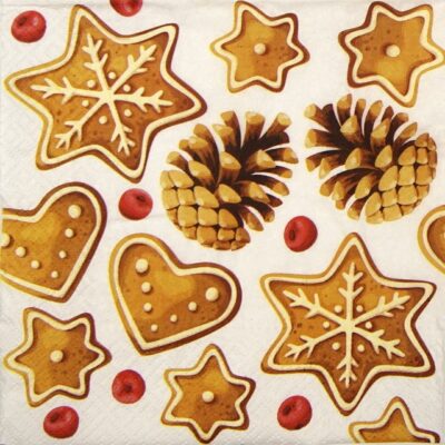 Paper Napkin - Gingerbread