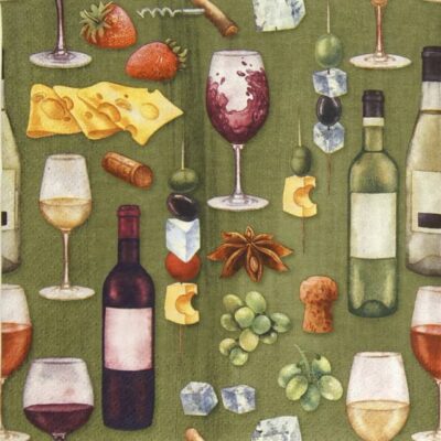 Single Paper Napkin - Apéro