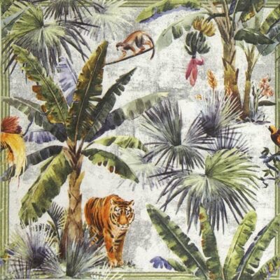 Paper Napkins - King of the Jungle (20 pieces)