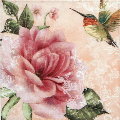 Paper Napkin - Hummingbird Beige