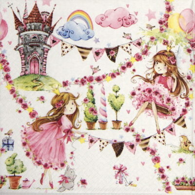 Paper Napkin - Fairy Tale Princess