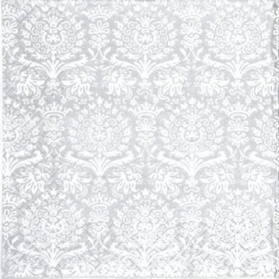 Lunch Napkins (20) - Royal Damask silver