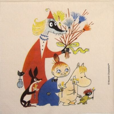Paper Napkin - Moomin Easter
