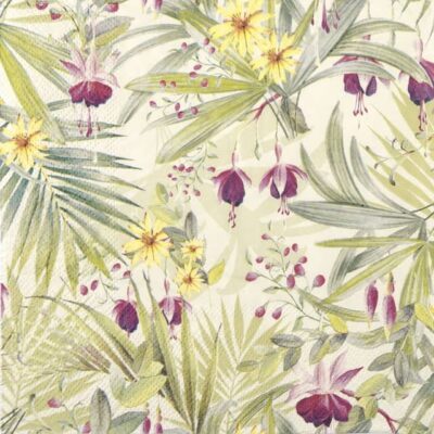 Paper Napkins - Exotic Leaves (20 pieces)