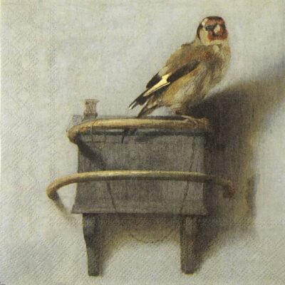 Single Paper Napkin - The Goldfinch