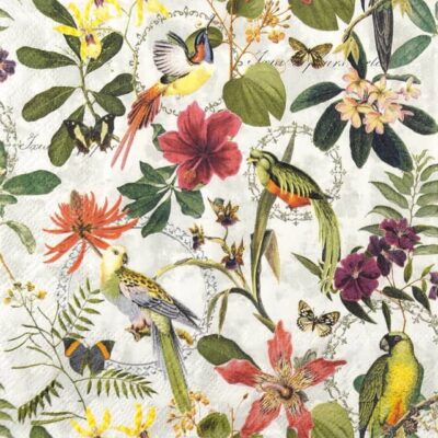 Paper Napkins - Tropical Jungle (20 pieces)