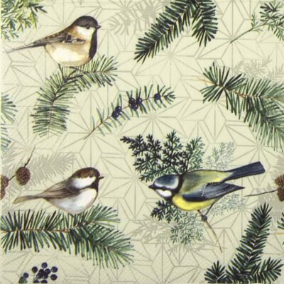 Paper Napkins - Maisies Friends sage (20 pieces)