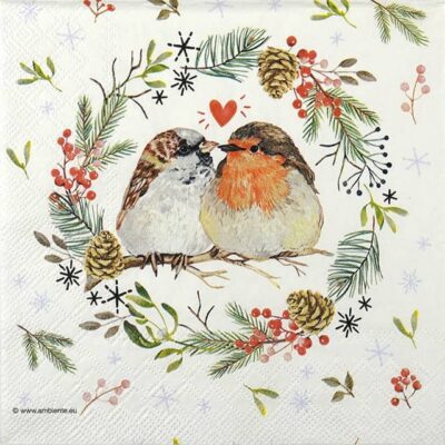 Paper Napkins - Sparrow and Robin (20 pieces)