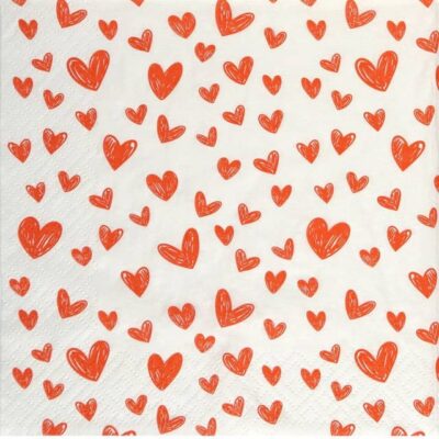 Single Decoupage Napkin - Lovely