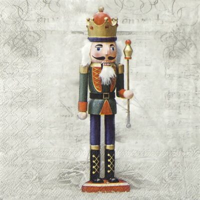 Paper Napkins - Nutcracker King (20 pieces)