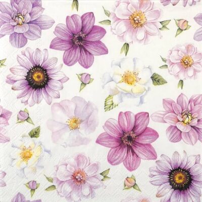 Single Decoupage Napkin - Summer Glory