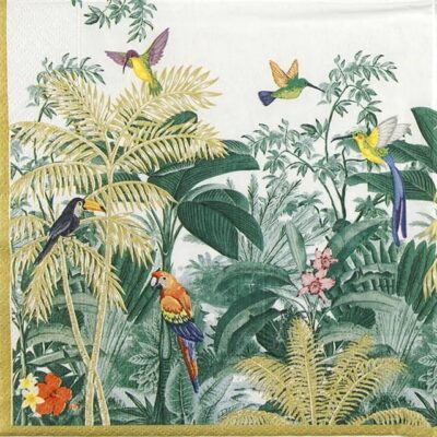 Paper Napkins - Exotic Heaven (20 pieces)