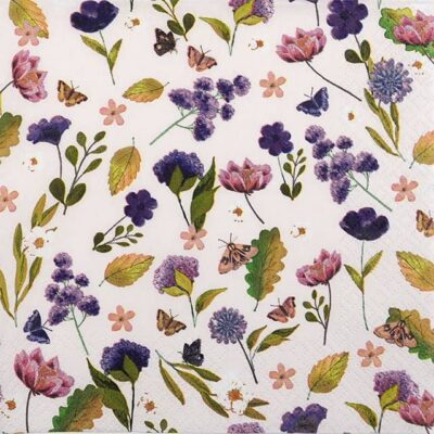 Single Decoupage Napkin - Late Summer