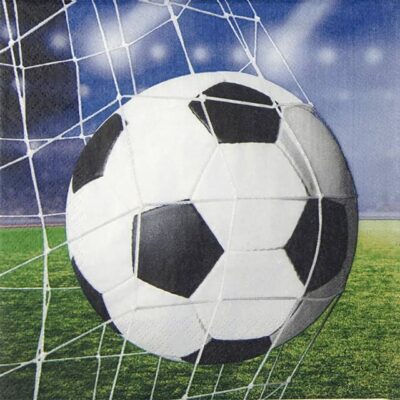 Single Decoupage Napkin - Soccer