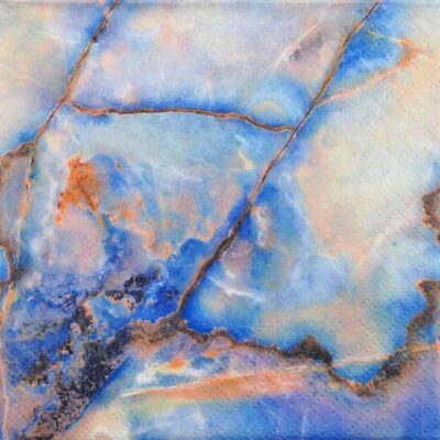 Single Decoupage Napkin - Colorful Stone