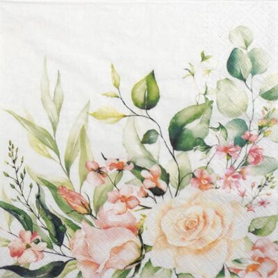 Paper Napkins - Floral Moments (20 pieces)