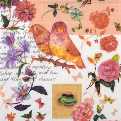 Paper Napkins - Floral Poetry (20 pieces)