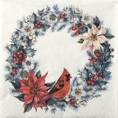 Paper Napkins - Cardinal Ring (20 pieces)