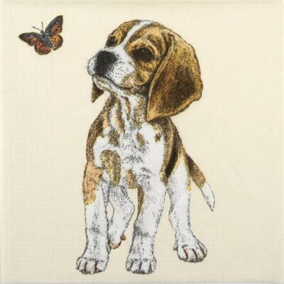 Single Decoupage Napkin - Charlotte Galloux: Jean