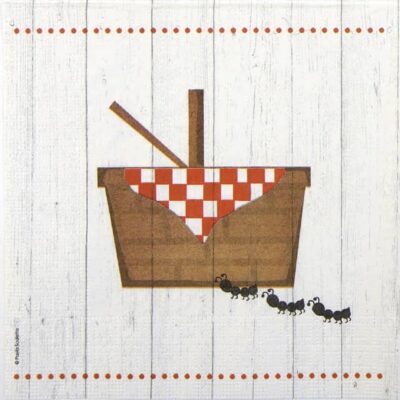 Single Decoupage Napkin - Summer Picnic