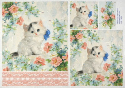 Rice Paper - Merry Christmas my kitten