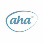 AHA brand logo - professional decorative napkins and party supplies.