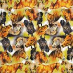 Collage of Horses Napkins (20 Pack) - Countryside Table Decor