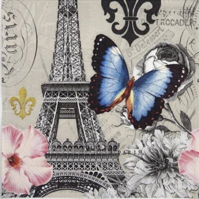 Paper Napkin - Ici Paris
