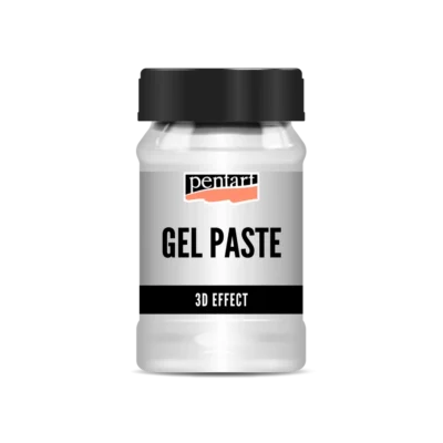 Pentart Gel Paste – Glossy & Transparent (3D Effect, Water-Based) 100ml